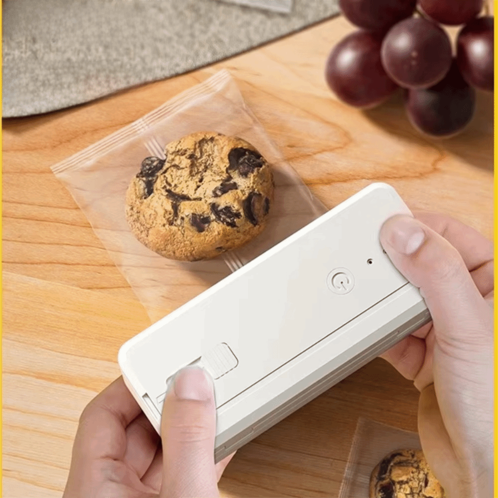Quick Food Snacks - Magnetic Snack Bag Sealing Machine Mini