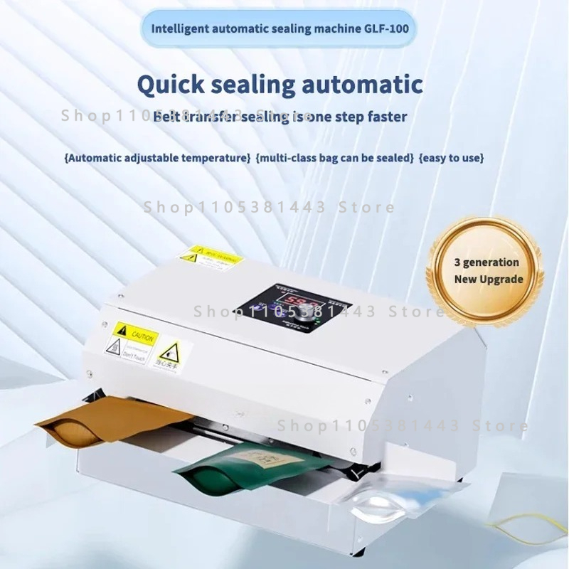 GLF-100 Fully Automatic Sealer - Quick Food Snacks review and price