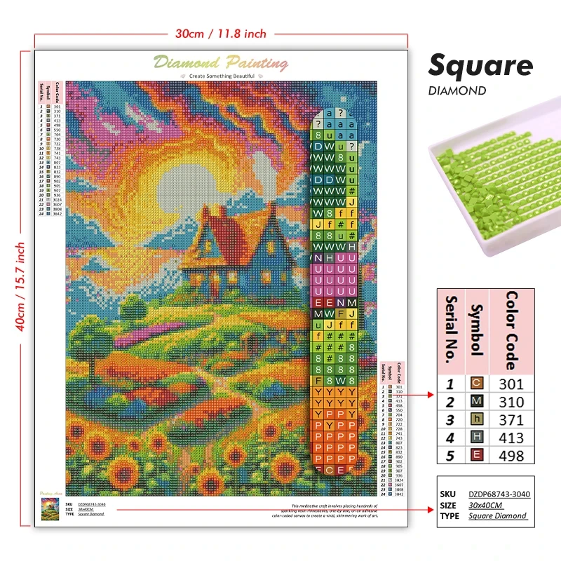 5D DIY Diamond Painting Kit Ex - Fruit Roll Up review and price